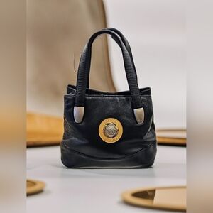 ​🖤 Rare Vintage Gianni Versace Medusa Mini Tote Bag GWP